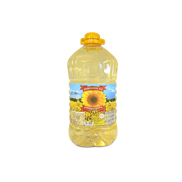 Rafinovaný deodorizovaný slunečnicový olej, 5 L
