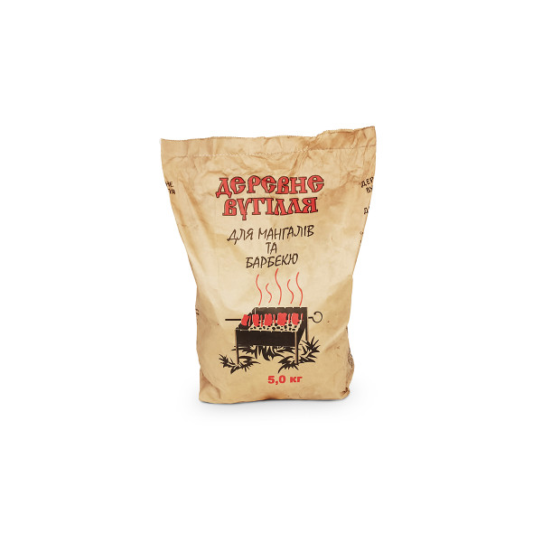 Dřevěné uhlí na grilování 5 kg