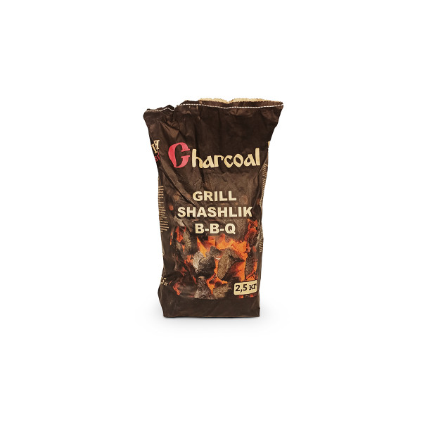 Dřevěné uhlí na grilování 2,5 kg