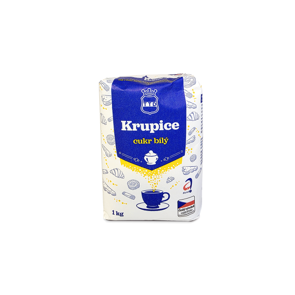 Cukr krupice 1 kg – kvalitní volba pro pečení a nápoje